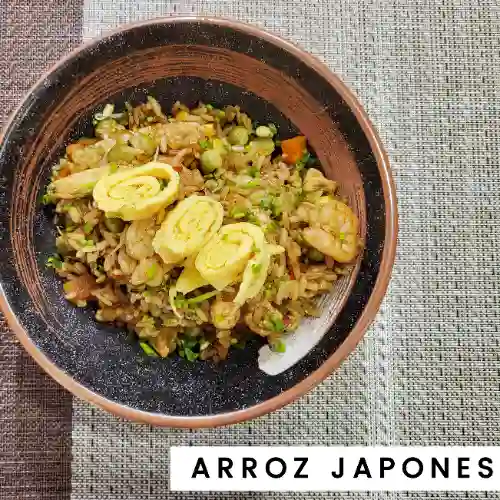 Arroz Japonés Pollo Cerdo