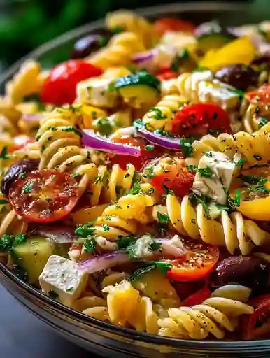 Pastas con verduras