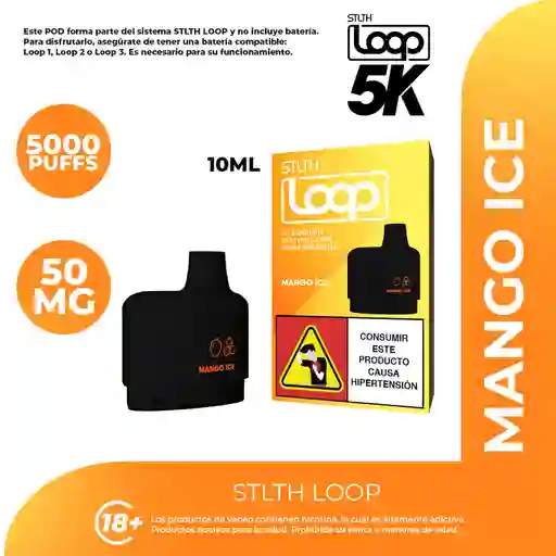 Stlth Vapeador Loop Pod Mango Ice
