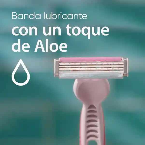 GILLETTE Venus Suave Cuchilla de Afeitar Mujer Depilación Coporal al Ras Máquina de Afeitar Mujer 1 Ud