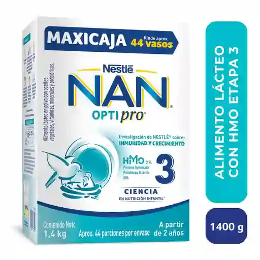 Alimento Lácteo Nan Optipro Etapa 3 1400 g