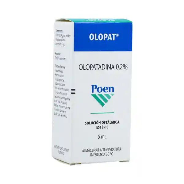 Olopat Solución Oftálmica (0.2 %)