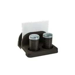 Novedades Plásticas Set Servilletero + Salero + Palillero Rattan