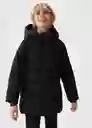 Anorak Nando Negro Talla 06 Niños Mango