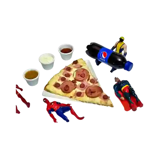 Pizza de Carnes + Gaseosa 250ml Gratis