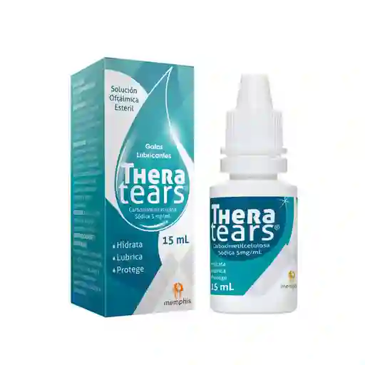 Thera Tears Solución Oftálmica (5 mg/mL(0.5%)