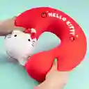 Almohada Viaje Para Cuello Hello Kitty Rojo Serie Sanrio Miniso