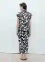 Falda Merci Crudo Talla XS Mujer Mango