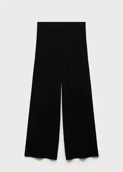 Pantalón Vieira Negro Talla S Mujer Mango