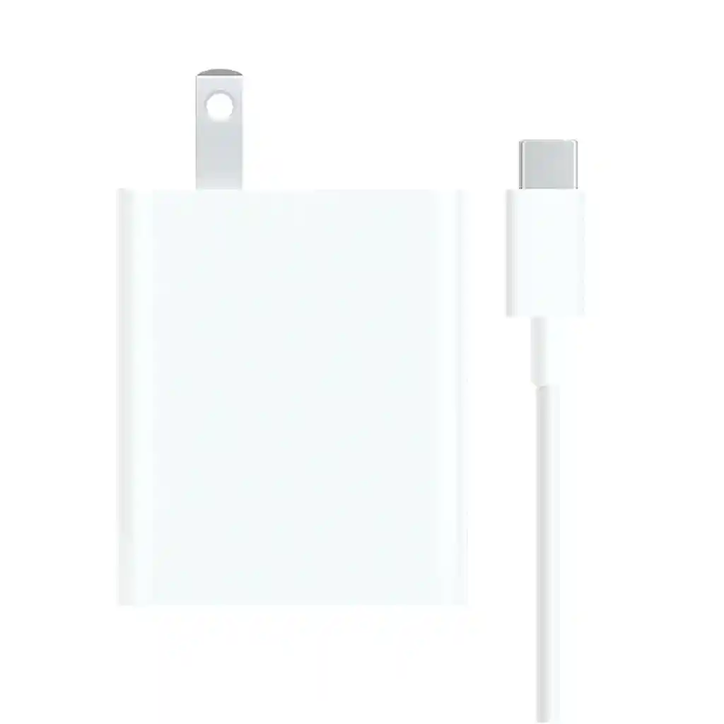 Cargador Xiaomi Carga Rápida 33w Cable Usb-c- Blanco