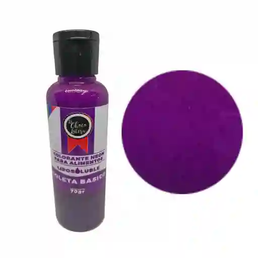 La Chocolatera Colorante Liposoluble Violeta Básico 30 Ml