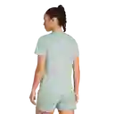 Adidas Camiseta Manga Corta Run it Tee Correr de Mujer Verde T.S