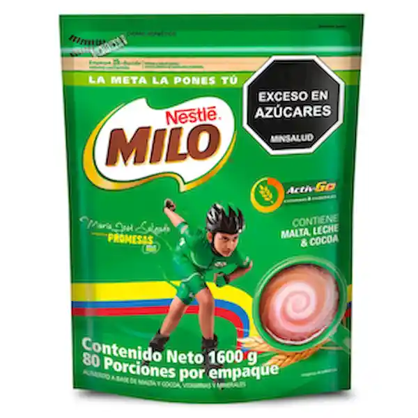 Milo Activ Go Bebida en Polvo Sabor a Chocolate
