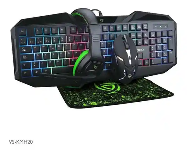 Kit Intempogamer 4 en 1 Led Teclado Mpouse