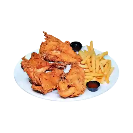 1/2 Pollo a la Broaster