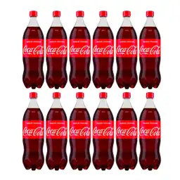 Coca Cola Original Gaseosa 12 x 1.5 L