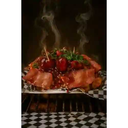 Salchipapa la Ñera Bbq 25 Oz