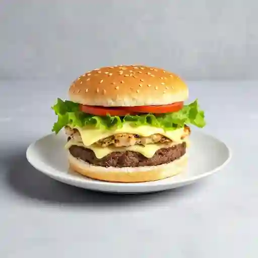 Hamburguesa Mixta Clásica