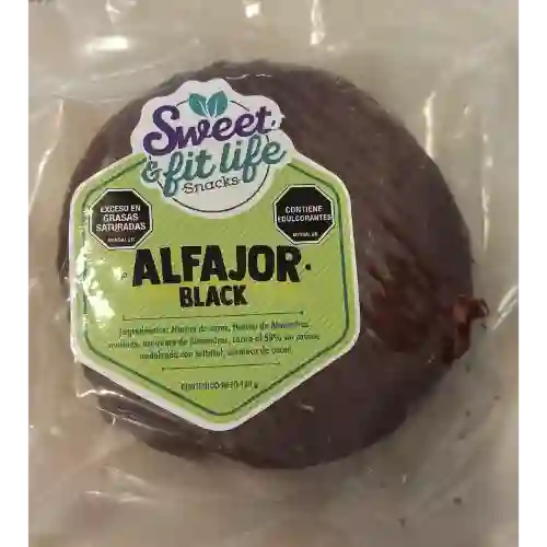 Alfajor Black Relleno Arequipe Almendra