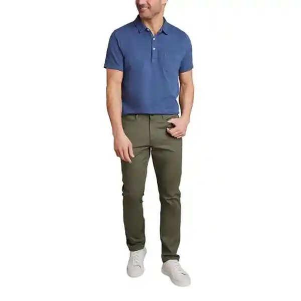 English Laundry Pantalón Oliva Para Hombre