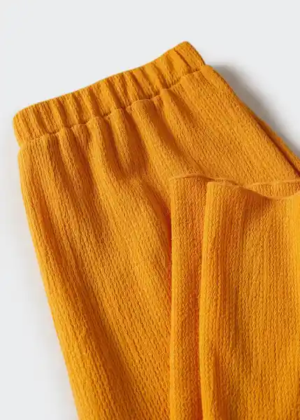 Pantalón Amura-H Naranja Talla XL Mujer Mango