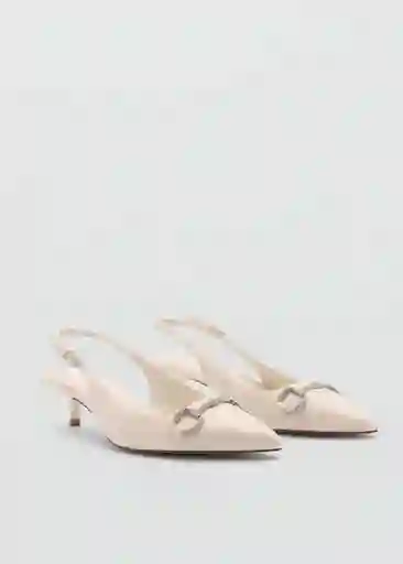 Zapatos Tribo Beige Talla 37 Mujer Mango