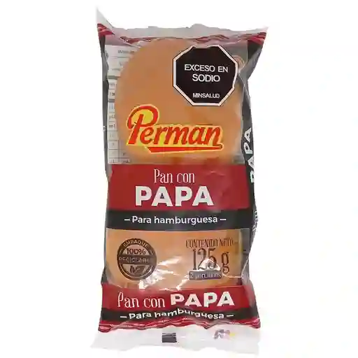 Perman Pan Papa Hamburguesa