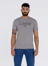 Levi'S Camiseta Manga Corta Gris Talla L