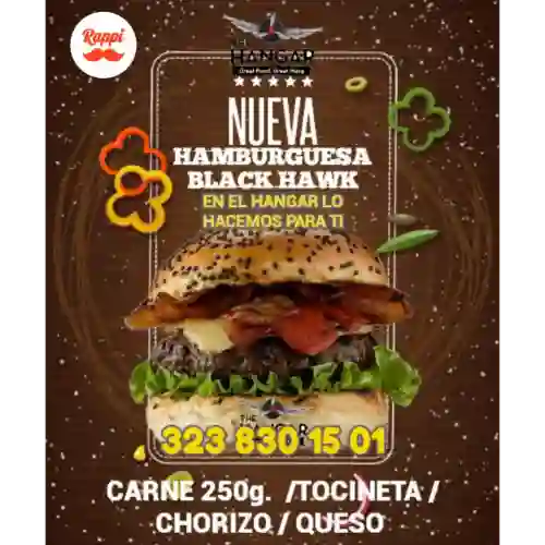 Hamburguesa Black Hawk