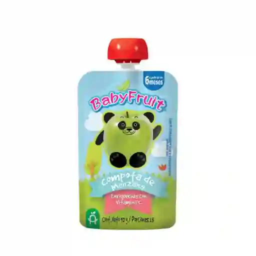 Baby Fruit Compota de Manzana pouch