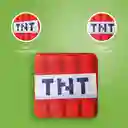 Cojín Para Asiento Cuadrada Tnt Serie Minecraft Rojo Miniso