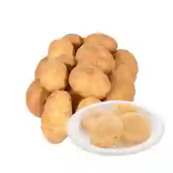 Porción Grande de Papas Saladas, 4 Arepas.