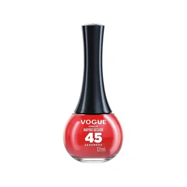 Esmalte Vogue Rápido Secado Rojo Antojo