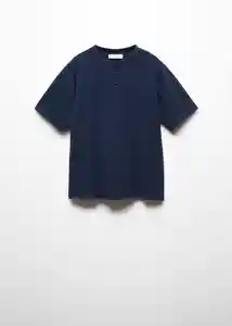 Camiseta Pani6 Navy Talla 06 Niños Mango