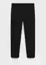 Pantalón Bologna Negro Talla 40 Hombre Mango