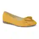 Croydon Baletas Michelle Mujer Amarillo Talla 35