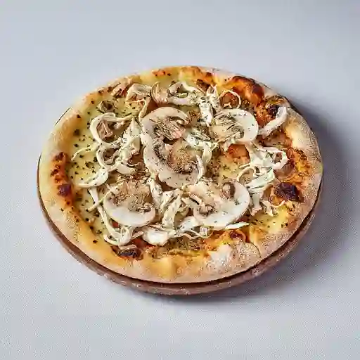 Pizza Pollo con Champiñones