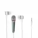 Audífonos Con Micrófono Serie Miniso Verde