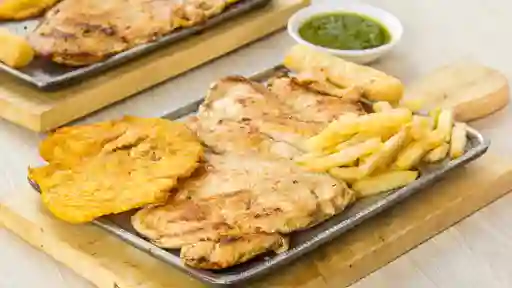 Bandeja de pechuga asada