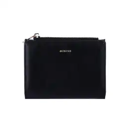 Billetera Para Mujer Basica Serie Negro Miniso