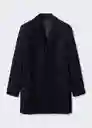 Abrigo Hake Navy Talla XL Hombre Mango