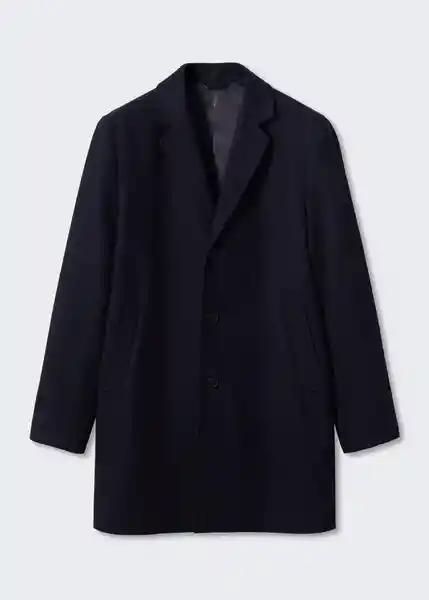 Abrigo Hake Navy Talla XL Hombre Mango