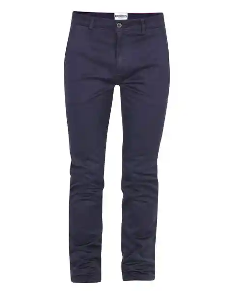 Pantalon Khakis Rocket Azul Oscuro Talla 28 Hombre Chevignon