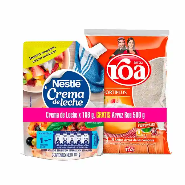 Nestle Crema Leche Arroz