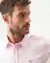Camisa Oxford Duck Rosa Simple Claro Talla M Chevignon