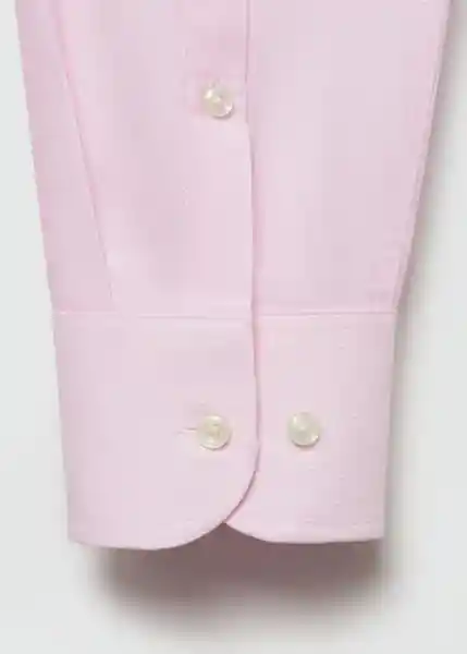 Camisa Lake City Rosa Light Talla L Hombre Mango