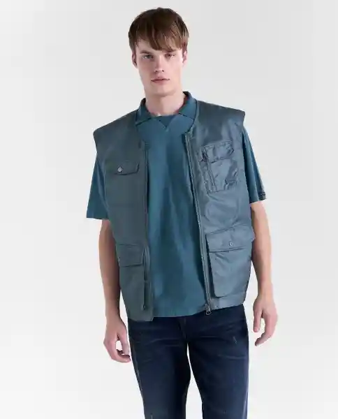 Chaqueta Hombre Verde Talla S 829G005_VER185606 Americanino