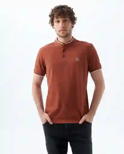 Camiseta Hombre Café Talla S 800G003_CAF181238 Americanino