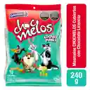 Chocmelos Paleta Masmelo Sabor a Vainilla Cubierto con Chocolate 1 Und