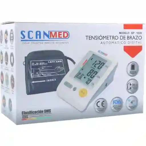 Tensiómetro Digital Para Brazo Ref Bp-103h Scanmed